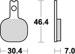 KITACO キタコ SBSブレーキパッド 655RCA ISR カタログ品番：P025-4224 メーカー品番：777-0655090