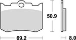 KITACO キタコ SBSブレーキパッド 678DC P MACHINE カタログ品番：P025-4246 メーカー品番：777-0678081