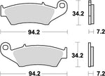 KITACO キタコ SBSブレーキパッド 694RSI XLR250R 94- カタログ品番：P025-4253 メーカー品番：777-0694077