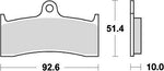 KITACO キタコ SBSブレーキパッド 729RS NISSIN-6P カタログ品番：P025-4273 メーカー品番：777-0729088