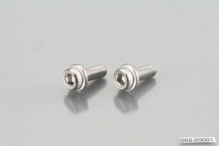 KITACO キタコ フランジ付キャップボルト ステンレス M6X15 2PC カタログ品番：P031-6648 メーカー品番：0900-062-20001