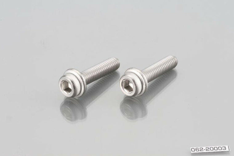 KITACO キタコ フランジ付キャップボルト ステンレス M6X25 2PC カタログ品番：P040-3663 メーカー品番：0900-062-20003