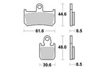 KITACO キタコ SBSブレーキパッド 839DC YZF-R1 07- カタログ品番：P032-0312 メーカー品番：777-0839081
