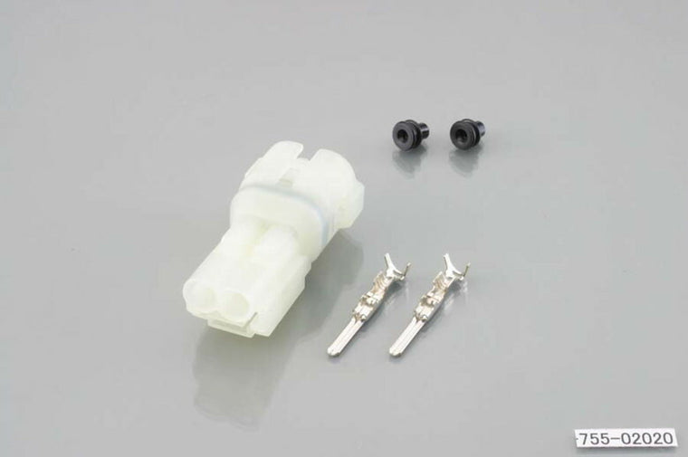 KITACO キタコ コネクターセット HMボウスイ 2P オス カタログ品番：P040-5054 メーカー品番：0900-755-02020
