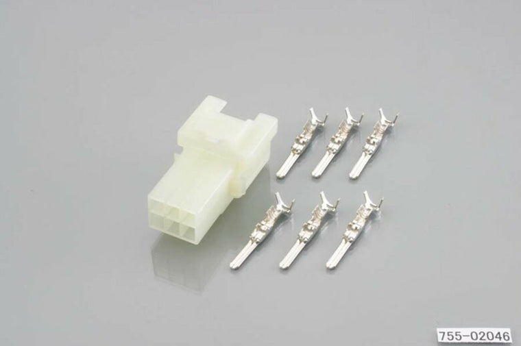 KITACO キタコ コネクターセット HM 6P オス カタログ品番：P040-5072 メーカー品番：0900-755-02046