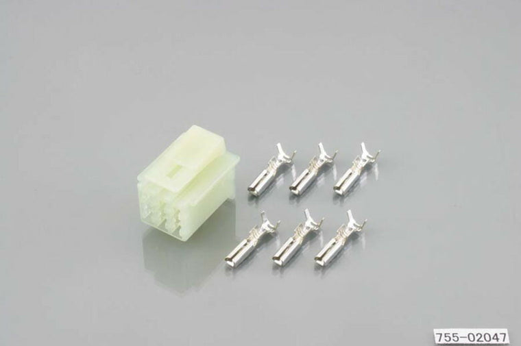 KITACO キタコ コネクターセット HM 6P メス カタログ品番：P040-5073 メーカー品番：0900-755-02047
