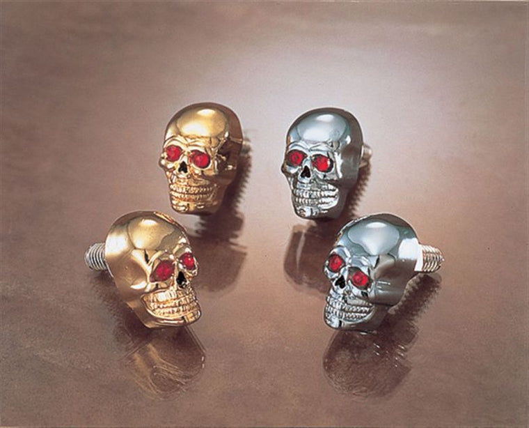 KITACO キタコ SKULLクロメット ゴールドメッキ カタログ品番：P032-7367 メーカー品番：103-50-0000-03