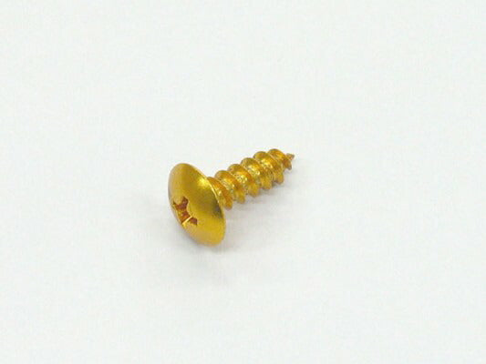 KITACO キタコ アルミタッピングビス ジュウジアナツキ M4×12 ゴールド カタログ品番：P041-2863 メーカー品番：0900-046-08004
