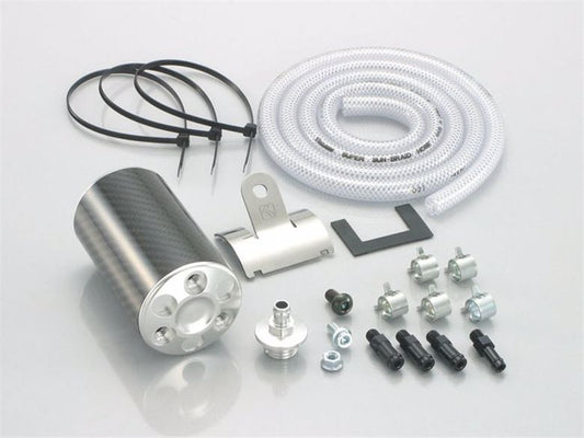 KITACO キタコ カーボン オイルキャッチタンク type X シルバー APE50 100 カタログ品番：P044-6749 メーカー品番：616-1122210