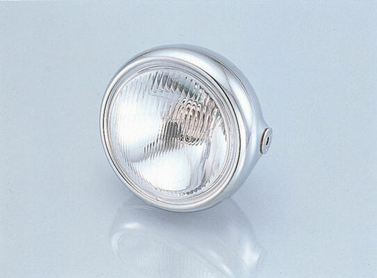 KITACO キタコ ヘッドライトASSY メッキ 130パイ H4-60 55 カタログ品番：P025-6720 メーカー品番：800-0800100