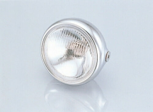 KITACO キタコ ヘッドライトASSY メッキ 130パイ H4-35 35 カタログ品番：P025-6721 メーカー品番：800-0800110