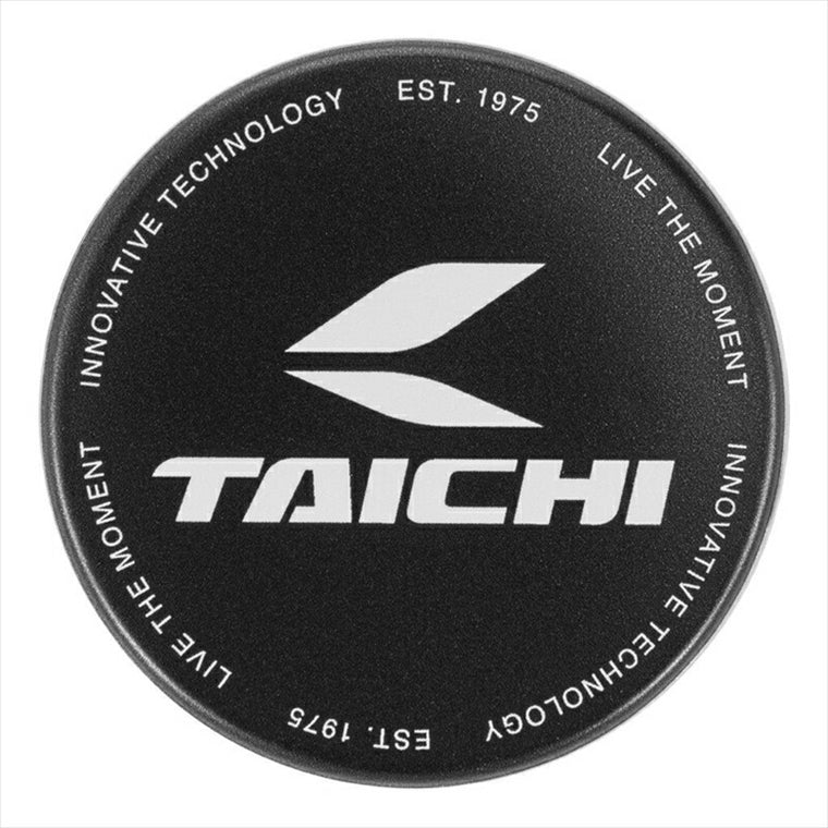 アールエスタイチ｜TAICHI サークルステッカー ブラック/ホワイト｜RSW032BK51