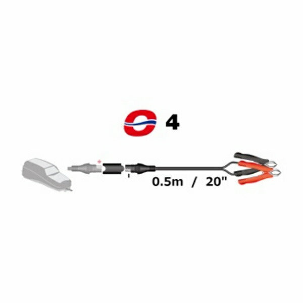 TECMATE テックメイト SAE ワニグチケーブル ＃4 カタログ品番：P082-2638 メーカー品番：5425006142144