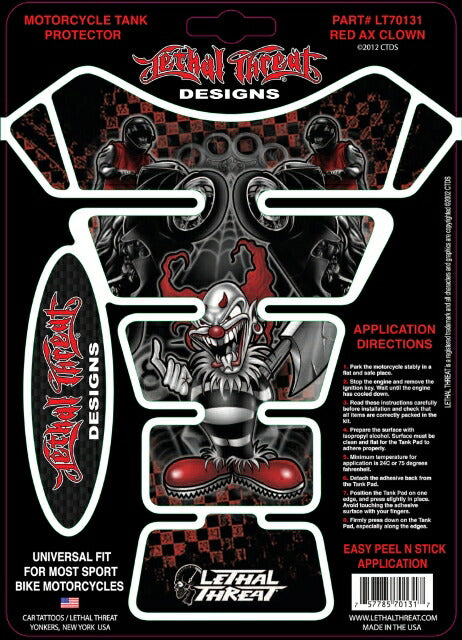 RIDEZ ライズ Lethal Threat Tank Pad LT70131 カタログ品番：P057-5496 メーカー品番：757785701317