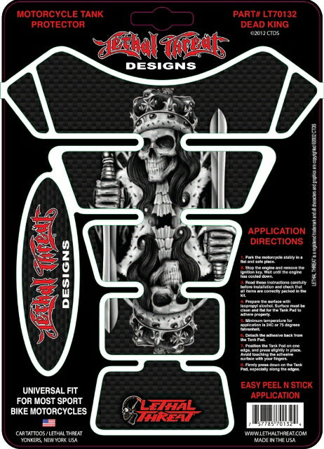 RIDEZ ライズ Lethal Threat Tank Pad LT70132 カタログ品番：P057-5497 メーカー品番：757785701324