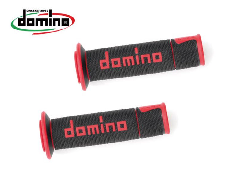 domino ドミノ グリップ A450 レーシングタイプ ブラック×レッド カタログ品番：P097-5309 メーカー品番：A45041C4240