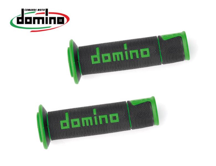 domino ドミノ グリップ A450 レーシングタイプ ブラック×グリーン カタログ品番：P097-5311 メーカー品番：A45041C4440