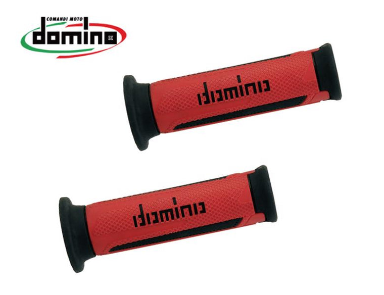 domino グリップ ツーリスモタイプ レッド×ブラック