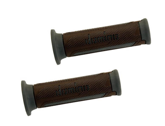 domino グリップ ツーリスモタイプ ブラウン×グレー