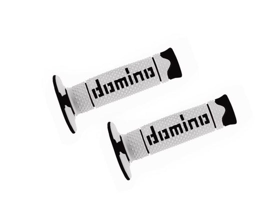 domino グリップ オフロードタイプ DSH ホワイトXブラック
