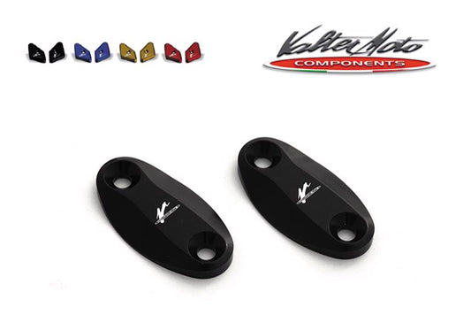 VALTER MOTO COMPONENTS バルターモト.C ミラーブロックオフ ブラック GSX-R1000 17 カタログ品番：P083-7756 メーカー品番：VMC-TAS19