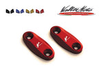 VALTER MOTO COMPONENTS バルターモト.C ミラーブロックオフ レッド GSX-R1000 17 カタログ品番：P083-7759 メーカー品番：VMC-TAS19