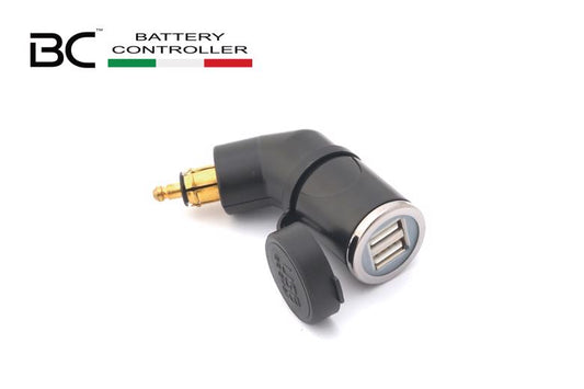 ビーシーバッテリー ビーシーバッテリ BMWヘラーソケット用 USB変換アダプター 12V カタログ品番：P095-7006 メーカー品番：BC-710-USBDIN