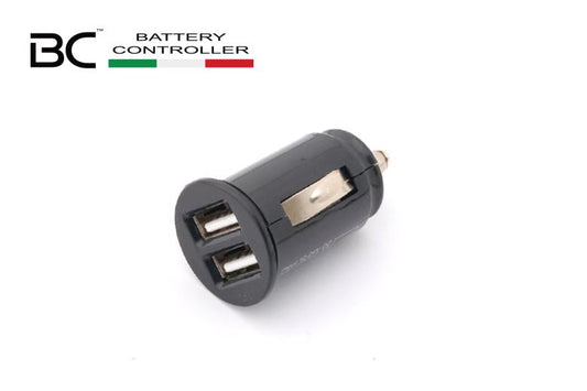 ビーシーバッテリー ビーシーバッテリ リペアシガーソケット変換USBキャップ ダブル 12V 電源アダプターキット用 カタログ品番：P095-7005 メーカー品番：BC-710-USB2