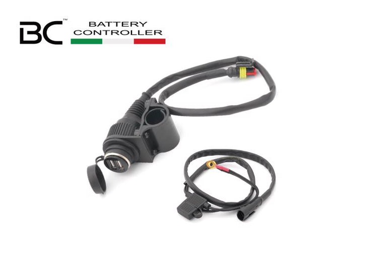 ビーシーバッテリー ビーシーバッテリ シガーソケット電源アダプターキット ＋USBダブル 12V カタログ品番：P095-7003 メーカー品番：BC-710-P12USBDUAL