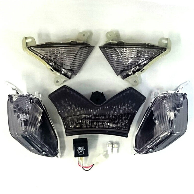 ODAX LEDスモークレンズ・コンプリートキット ZX14R ZZR1400 インテグレートテール OXS-ZX1441-SF-I