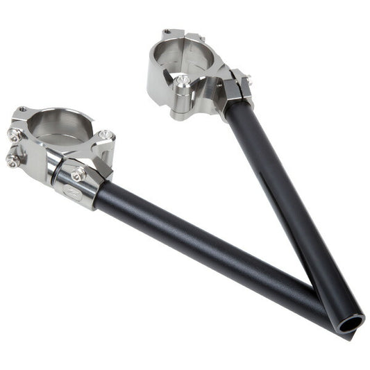 ZETA FLIGHTハンドルバー ショート オフセット30mm φ52 12° 222mmバー《ZS03-0358》