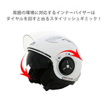 ASTONE SIMPLE JET HELMET DJ11 アストン