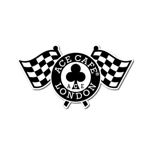 ACE CAFE LONDON デカール チェッカーフラッグ ACE-N010DE
