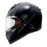 バイクフルフェイスヘルメット ASTONE(アストン) GTB800 ABS インナーシールド装備 ソリッドブラック