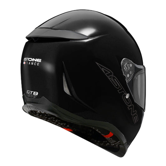 バイクフルフェイスヘルメット ASTONE(アストン) GTB800 ABS インナーシールド装備 ソリッドブラック