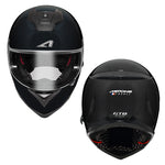 バイクフルフェイスヘルメット ASTONE(アストン) GTB800 ABS インナーシールド装備 ソリッドブラック