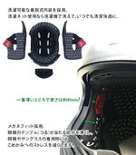 バイクフルフェイスヘルメット ASTONE(アストン) GTB800 ABS インナーシールド装備 ソリッドブラック