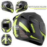 バイクフルフェイスヘルメット NIKKO(ニッコー) N-805 インナーシールド装備