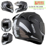 バイクフルフェイスヘルメット NIKKO(ニッコー) N-805 インナーシールド装備