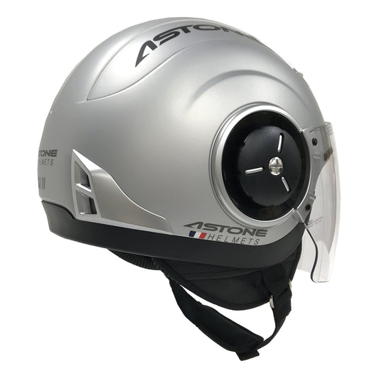 ASTONE ジェットヘルメット DJ11 ライトシルバー