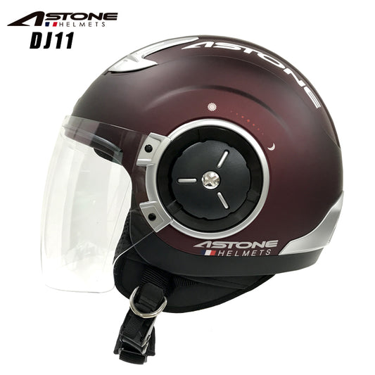 ASTONE ジェットヘルメット DJ11 マルーン