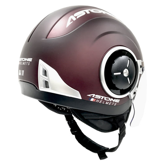 ASTONE ジェットヘルメット DJ11 マルーン