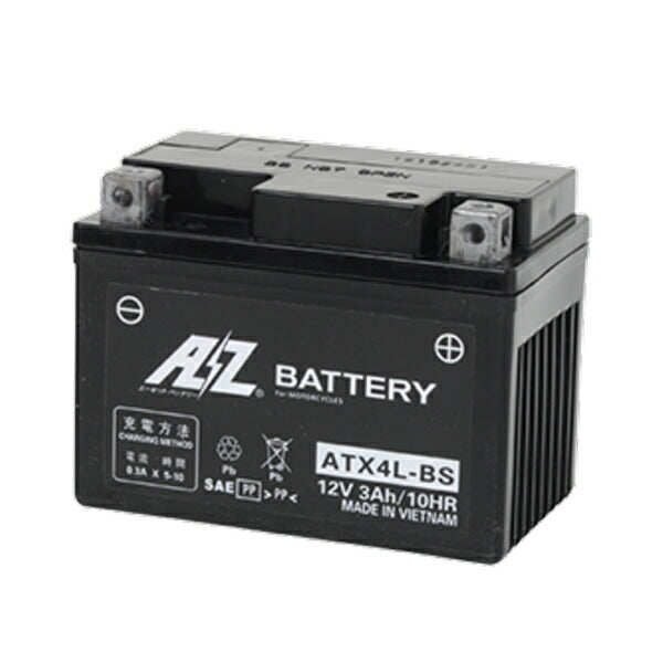 AZバッテリー ATX4L-BS