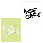 ACE CAFE LONDON デカール ブラッシュフォント ACE-N013DE