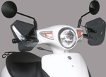 旭風防 ナックルバイザー バイク用 スクーターシリーズ スズキ レッツ/レッツG(JBH-CA4AA) ナックルバイザー HN-01