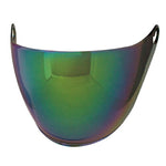 TNK工業 スピードピット AZ-7V バイザー付ジェットヘルメットシールド スモークレインボー103308