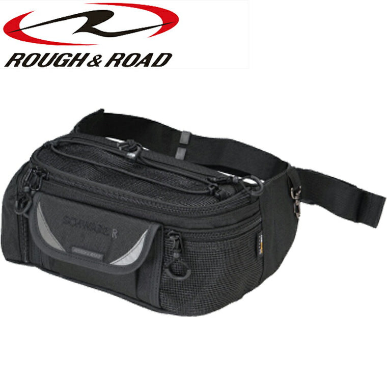 ROUGH&ROAD SCHWARZ R ウエストバッグ RR9552