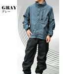 WIDE SOURCE 軽量ストレッチレインスーツ HR-002