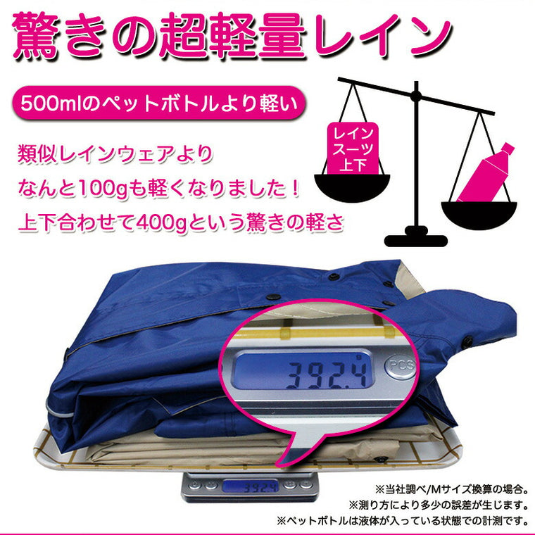 TWINTRADE(ツイントレード) 軽量スリムレインスーツ CP-**