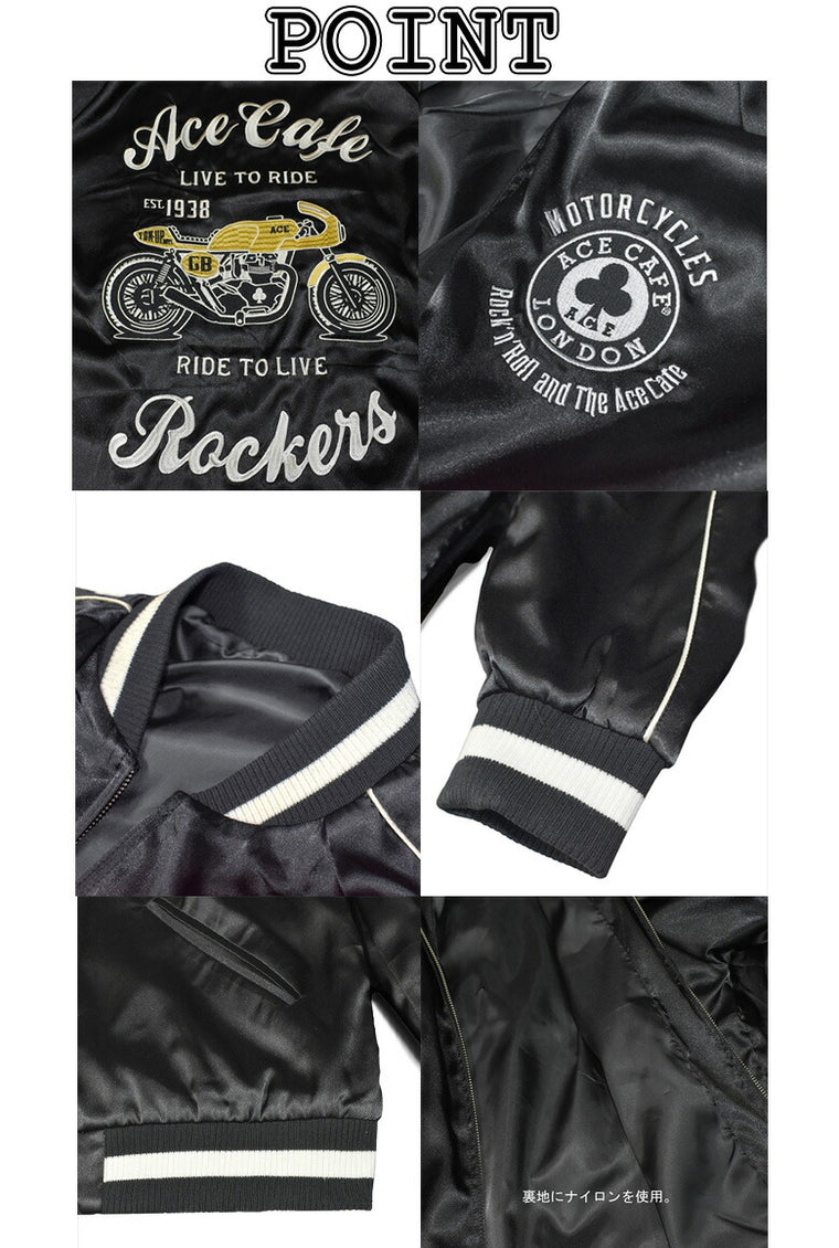 ACE CAFE LONDON ACE CAFE SUKAJYAN "Live to Ride" AC001SJ